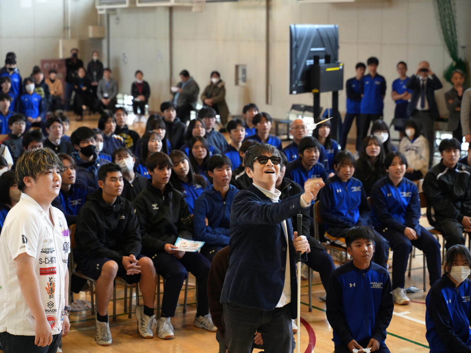 学校×企業が「共生社会」をテーマにつくる新しい授業のカタチ！　公立中学校のパラスポーツイベントでダーツ